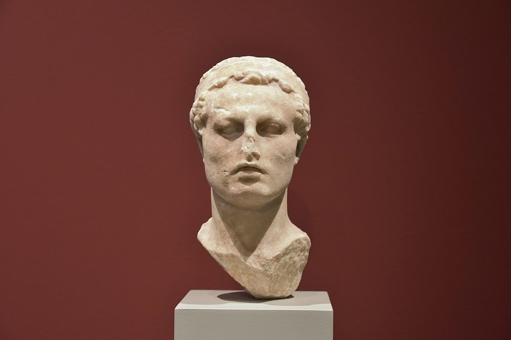 marble bust of antiochus epiphanes